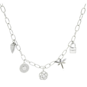 COLLANA CM 41+6 ERA IN ACCIAIO MM 16