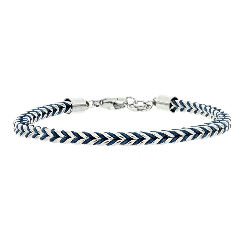 BRACCIALE CM 18+2 UOMO IN ACCIAIO MM 4