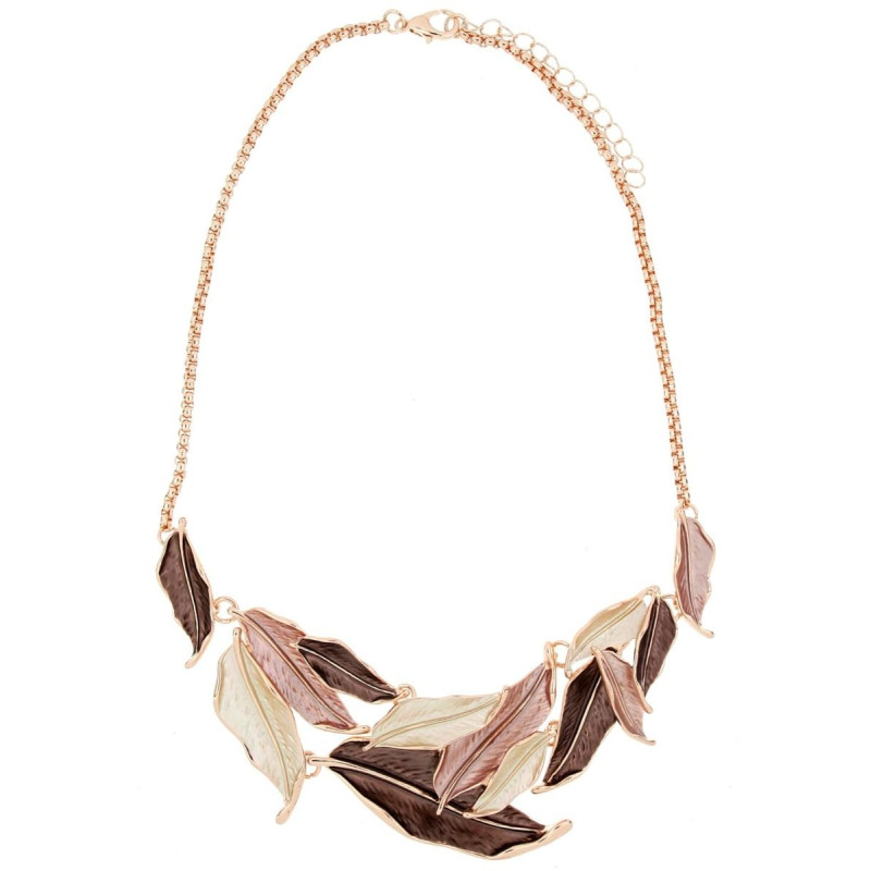 COLLANA ARMONIA CM 42+6 IN OTTONE