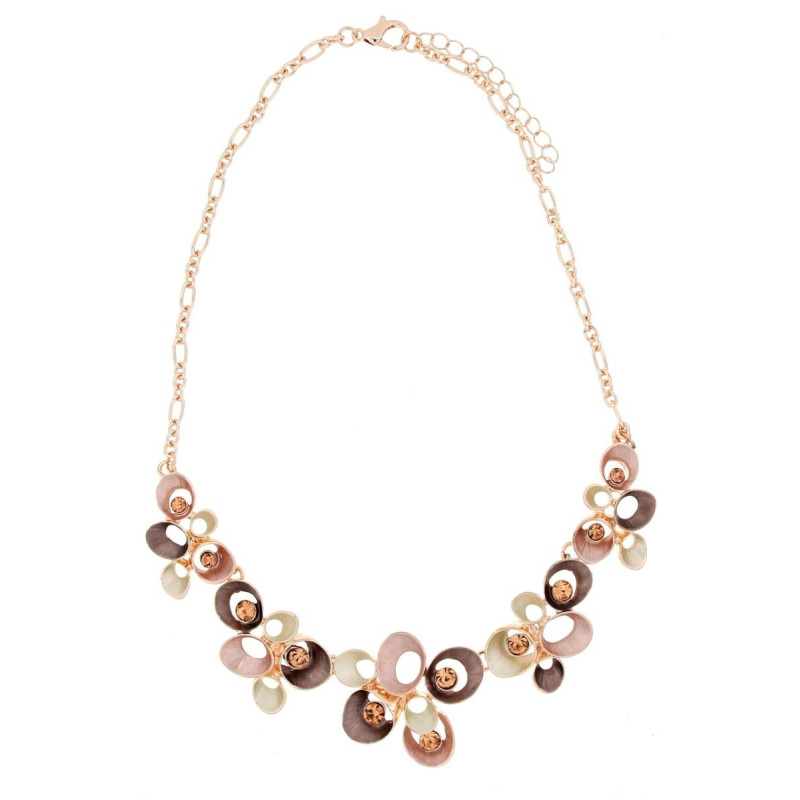 COLLANA ARMONIA CM 43+5 IN OTTONE