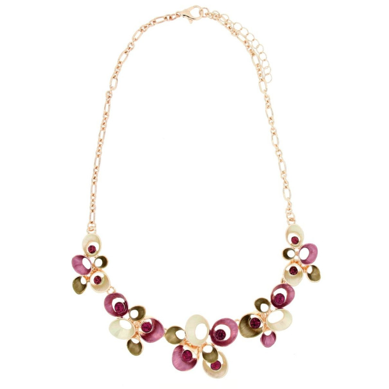 COLLANA ARMONIA CM 43+5 IN OTTONE