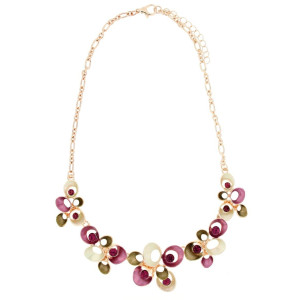 COLLANA ARMONIA CM 43+5 IN OTTONE