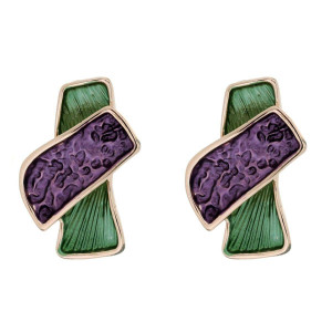 ORECCHINI MM 25X18 ARMONIA IN OTTONE