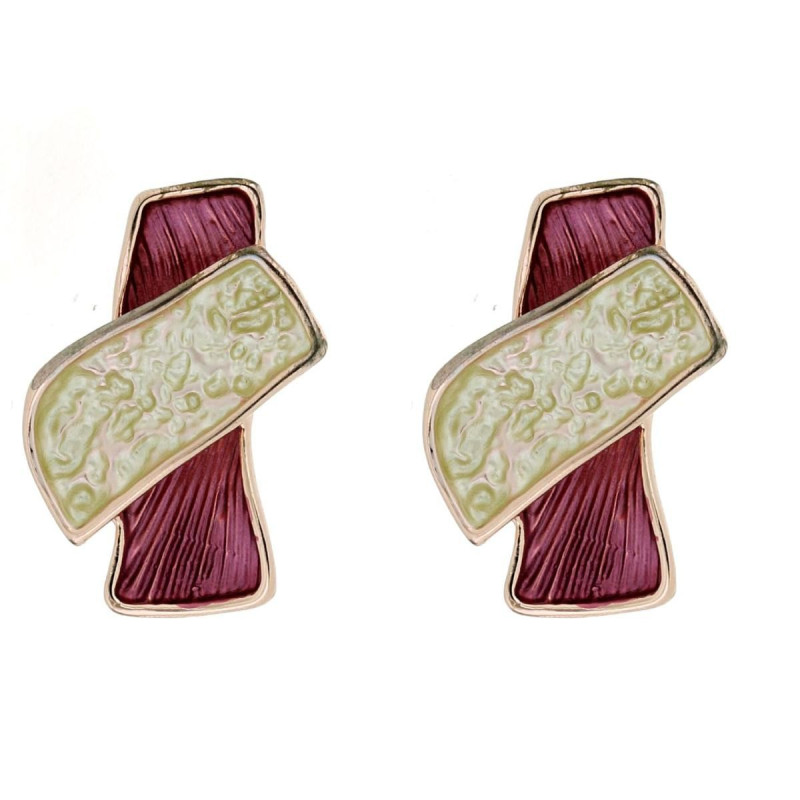 ORECCHINI MM 25X18 ARMONIA IN OTTONE