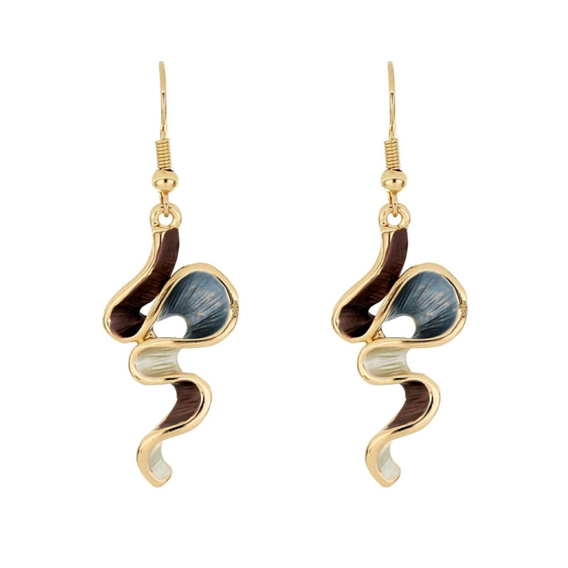 ORECCHINI MM 35 ARMONIA IN OTTONE