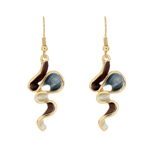 ORECCHINI MM 35 ARMONIA IN OTTONE