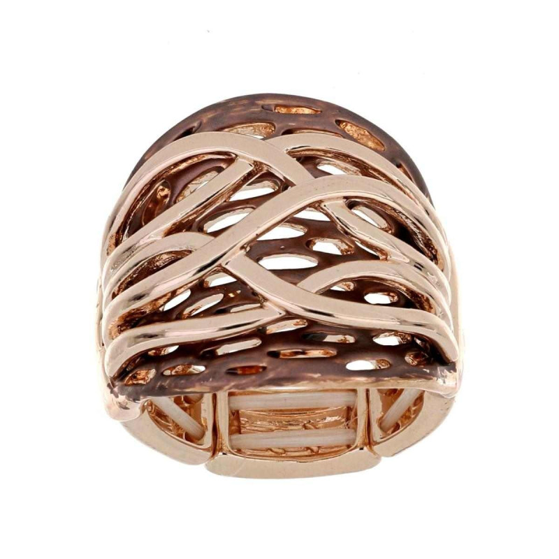 ANELLO MM 22 ARMONIA IN OTTONE