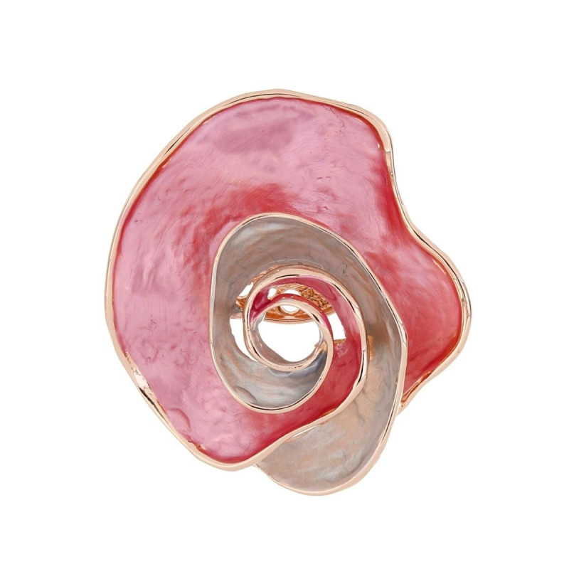 SPILLA 43X42 MM ARMONIA IN OTTONE