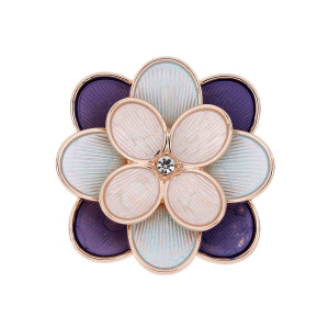 SPILLA 40X46 MM ARMONIA IN OTTONE