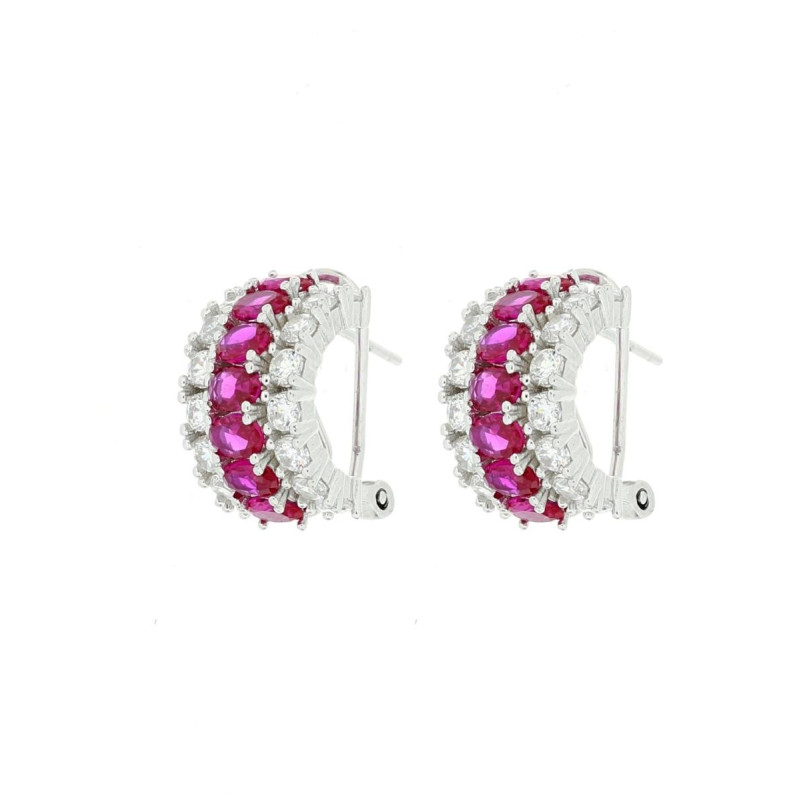 ORECCHINI BOCCOLE IN ARGENTO 925 MM 17