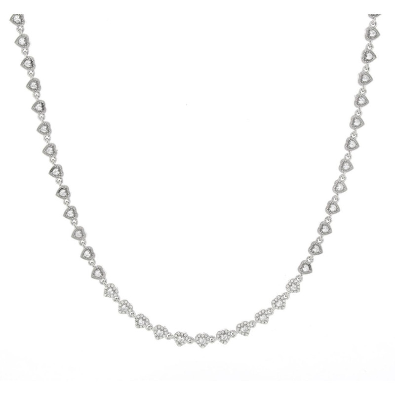 COLLANA CM 37+7 MINERVA IN ACCIAIO MM 6
