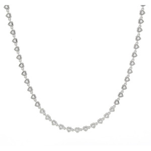 COLLANA CM 37+7 MINERVA IN ACCIAIO MM 6