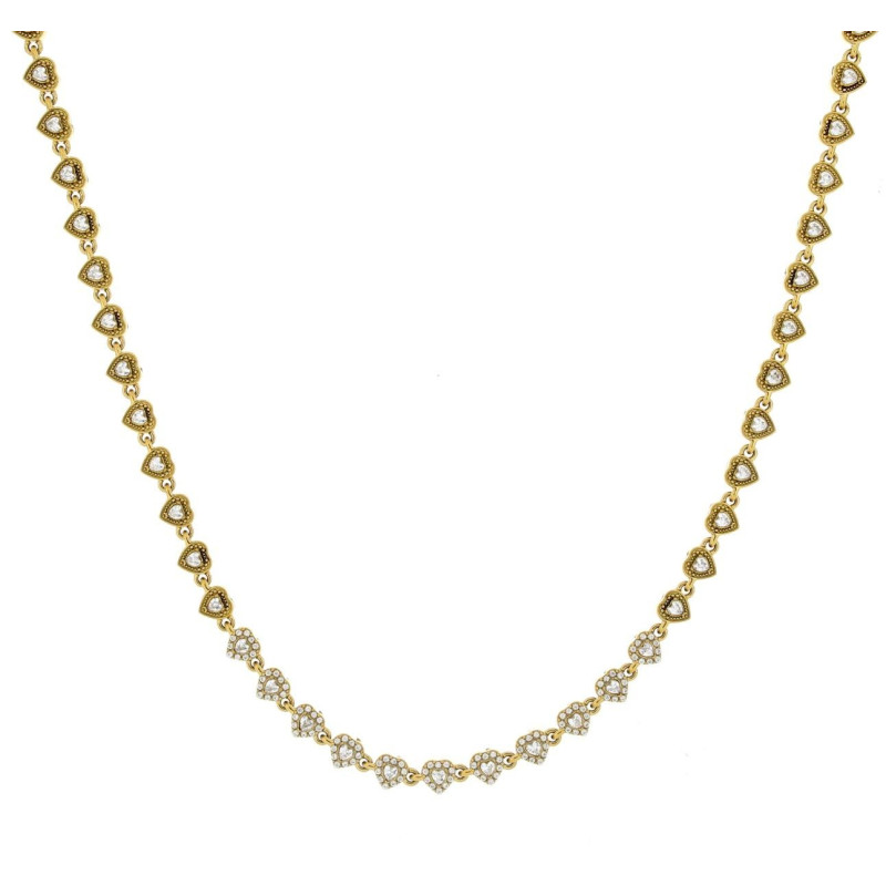 COLLANA CM 37+7 MINERVA IN ACCIAIO MM 6