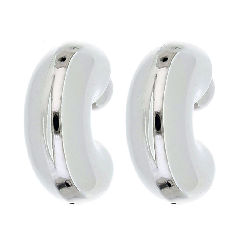 ORECCHINI CERCHIO ACCIAIO MM 35