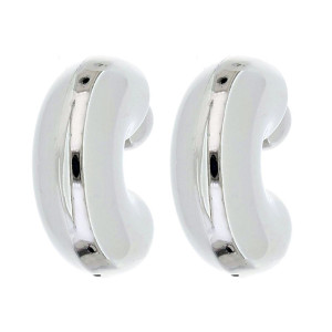 ORECCHINI CERCHIO ACCIAIO MM 35