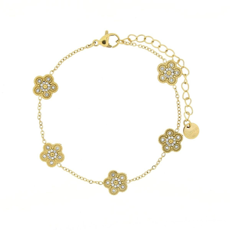 BRACCIALE CM 16+5 CALLIOPE IN ACCIAIO MM 9