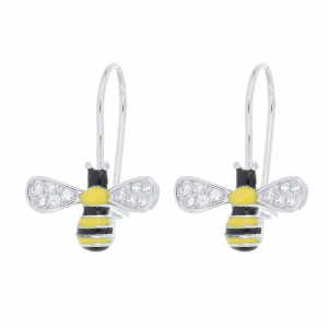 ORECCHINI BABY APE MM 17X12 IN ARGENTO 925