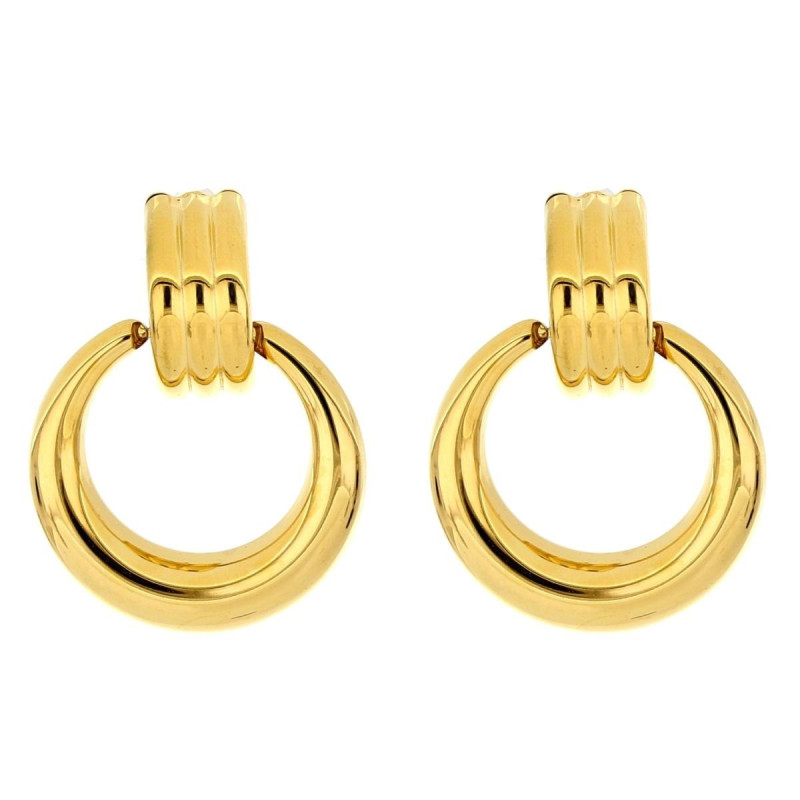 ORECCHINI CIRCE IN ACCIAIO MM 47x32