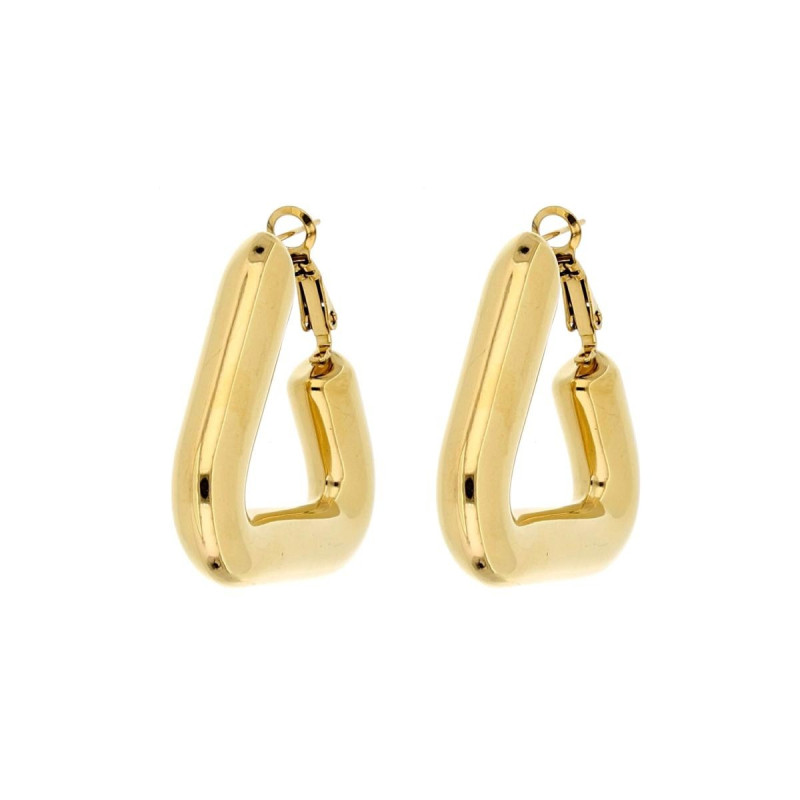 ORECCHINI CIRCE IN ACCIAIO MM 35x38