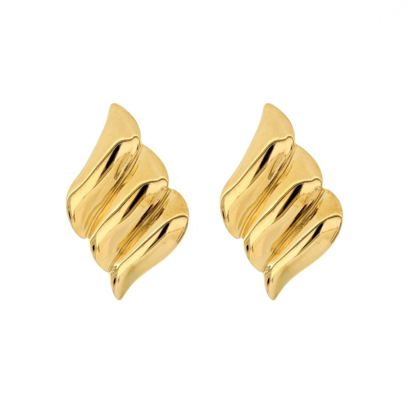 ORECCHINI CIRCE IN ACCIAIO MM 37x23