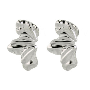 ORECCHINI CIRCE IN ACCIAIO MM 45x25