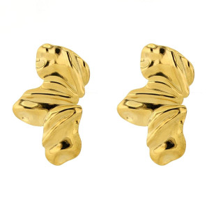 ORECCHINI CIRCE IN ACCIAIO MM 45x25