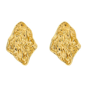 ORECCHINI CIRCE IN ACCIAIO MM 39x27