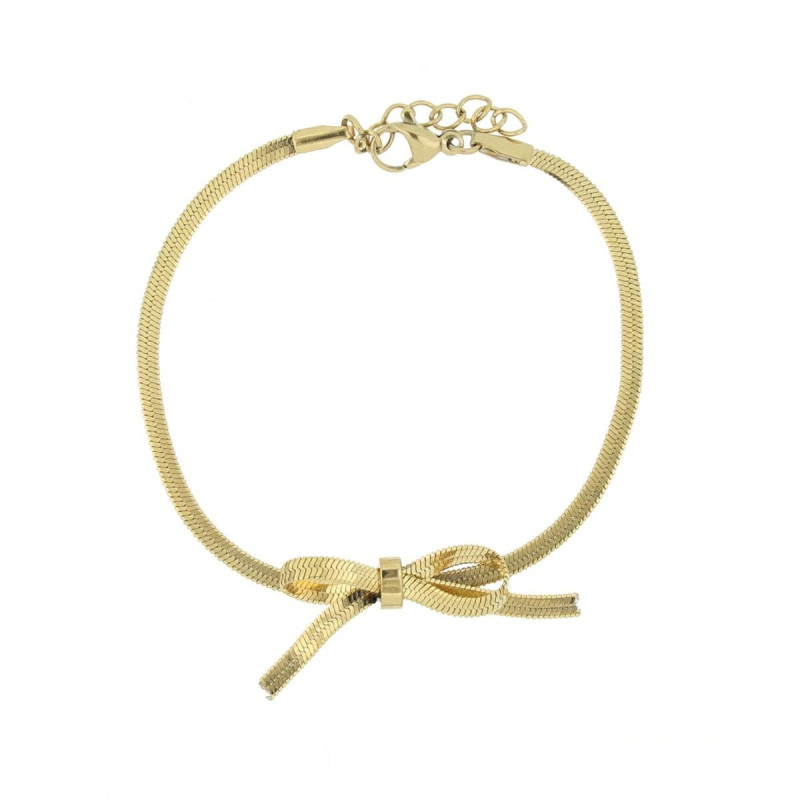 BRACCIALE CM 17+2 SNAKE IN ACCIAIO