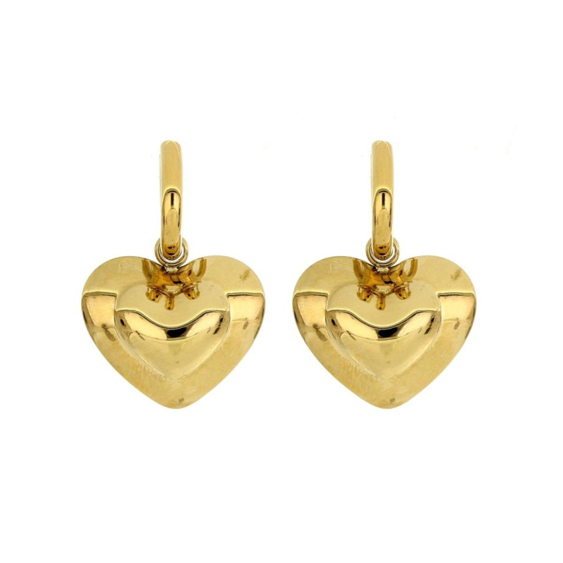 ORECCHINI CM 4 ASTERIA IN ACCIAIO CUORE MM 25