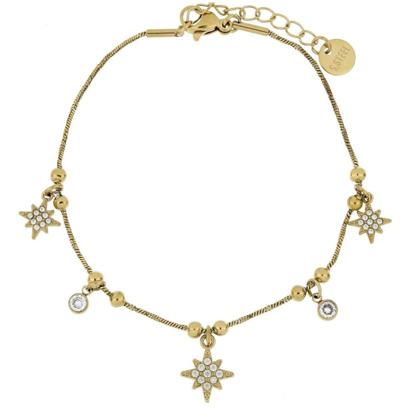 BRACCIALE CM 18+3 AFRODITE IN ACCIAIO