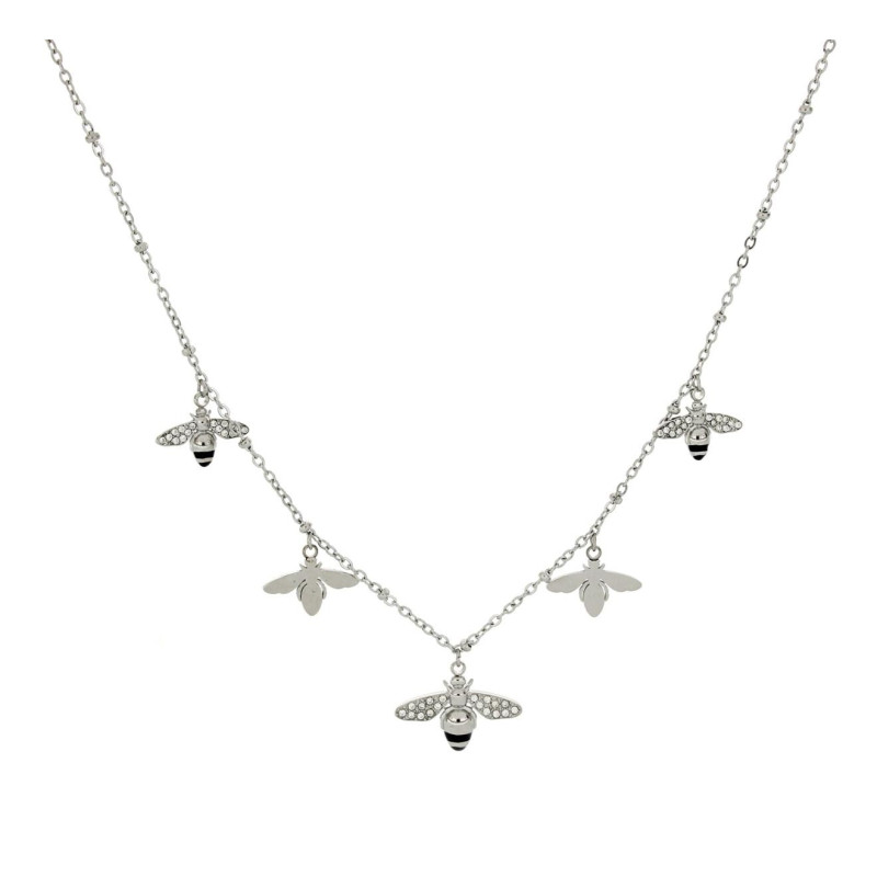 COLLANA CM 41+5 AFRODITE IN ACCIAIO MM 15