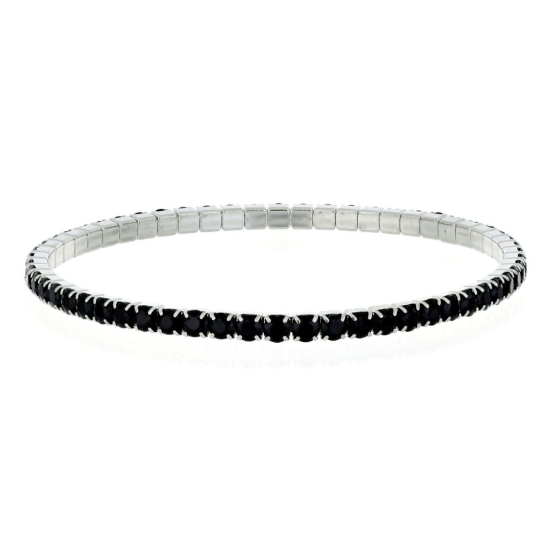 BRACCIALE TENNIS A MOLLA MM 3 IN ACCIAIO