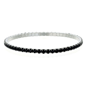 BRACCIALE TENNIS A MOLLA MM 3 IN ACCIAIO