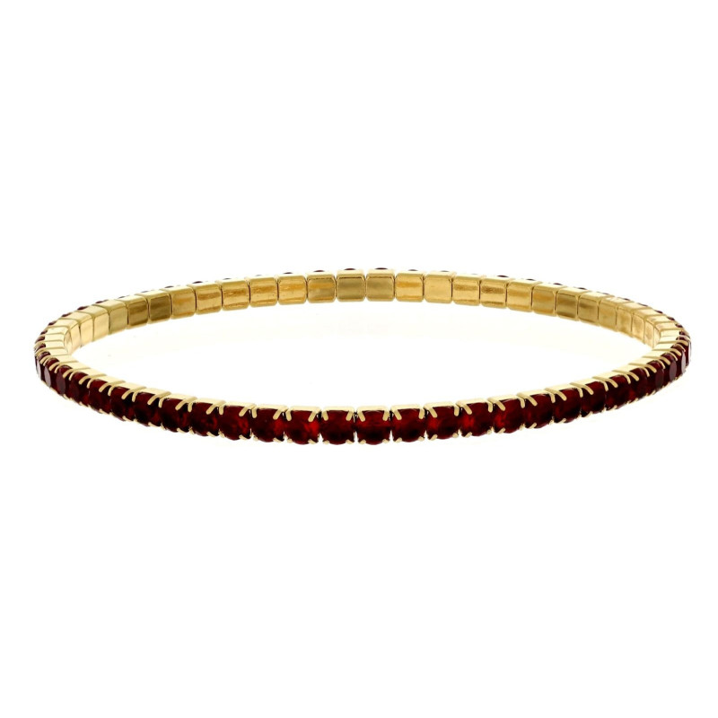 BRACCIALE TENNIS A MOLLA MM 3 IN ACCIAIO