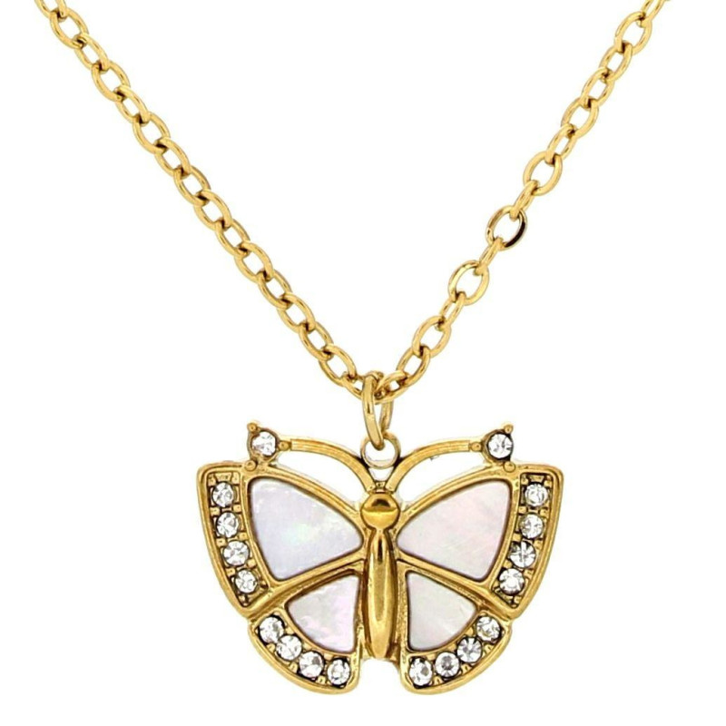COLLANA CM 39+5 ADANA IN ACCIAIO MM 12