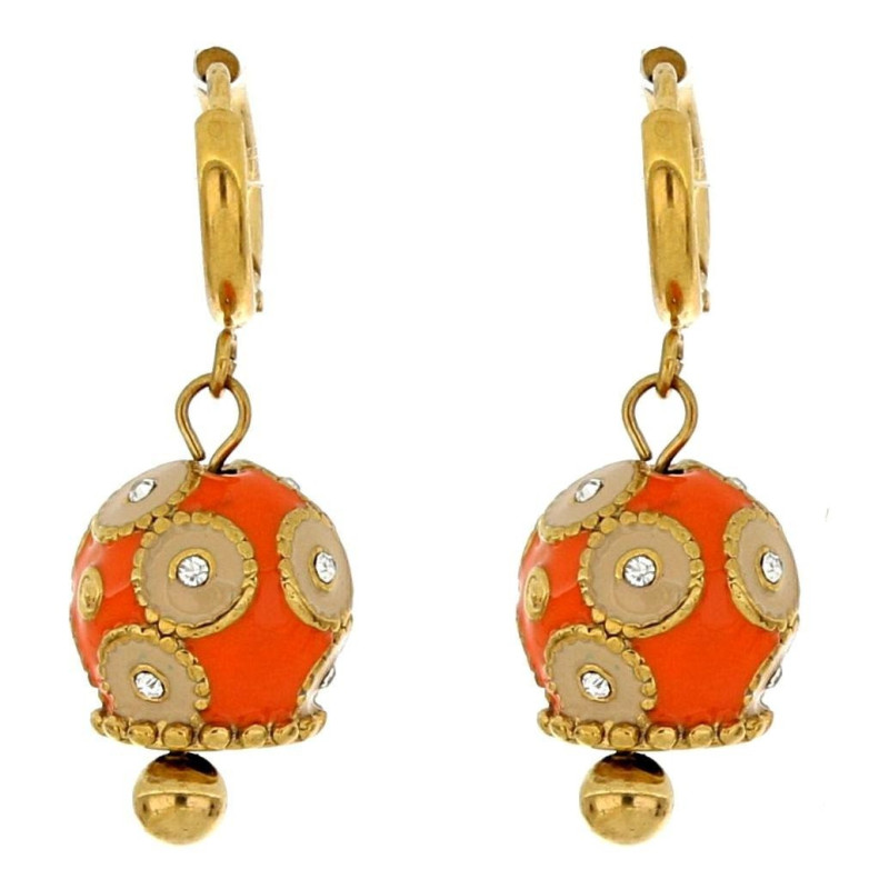 ORECCHINI BELLS IN ACCIAIO MM 12