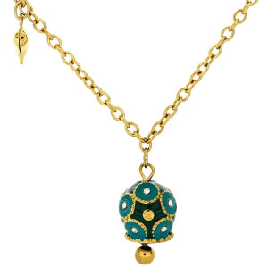 PENDENTE MM 12 BELLS IN OTTONE CM 39+5