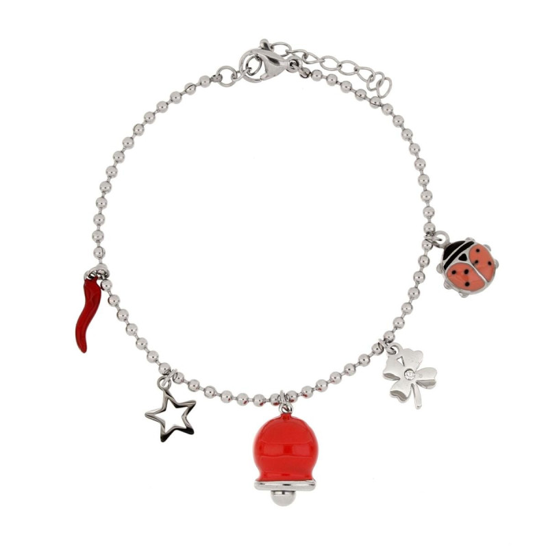 BRACCIALE CM 16+3 BELLS IN ACCIAIO MM 10