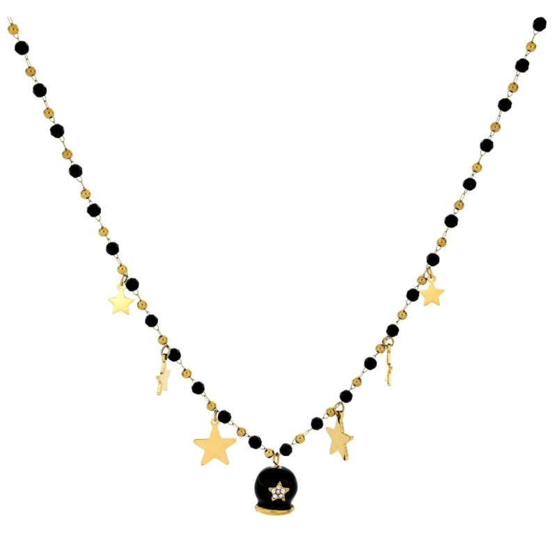 PENDENTE MM 11 BELLS IN OTTONE CM 39+5