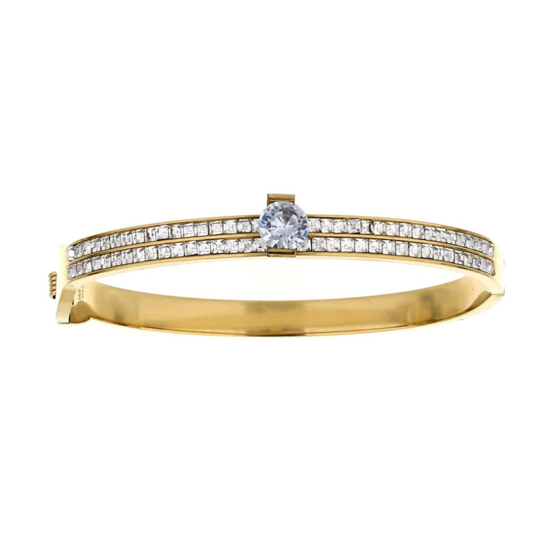 BRACCIALE MANHATTAN IN ACCIAIO MM 9