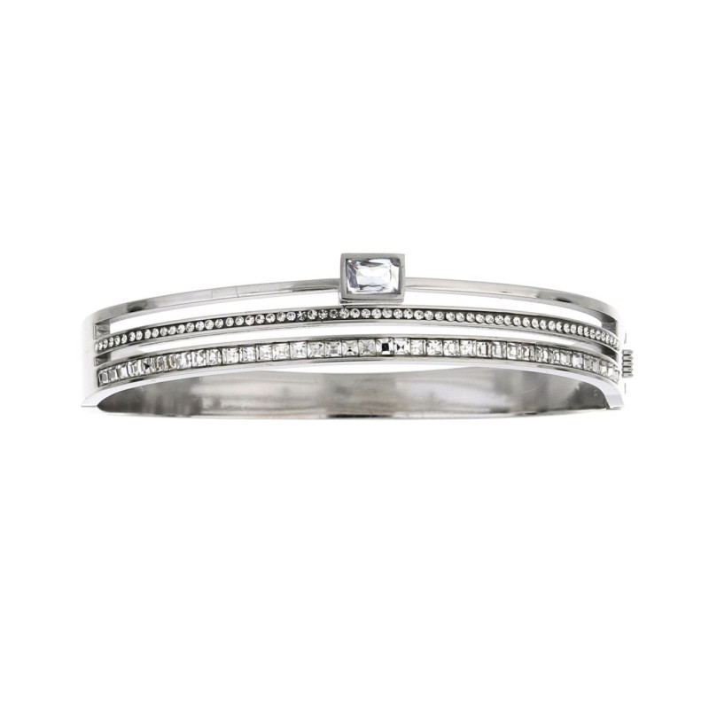 BRACCIALE MANHATTAN IN ACCIAIO MM 12