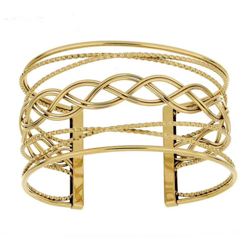 BRACCIALE MANHATTAN IN ACCIAIO MM 34