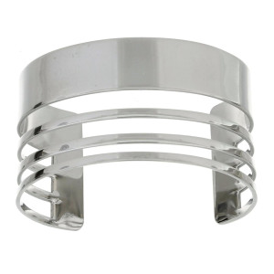 BRACCIALE MANHATTAN IN ACCIAIO MM 35