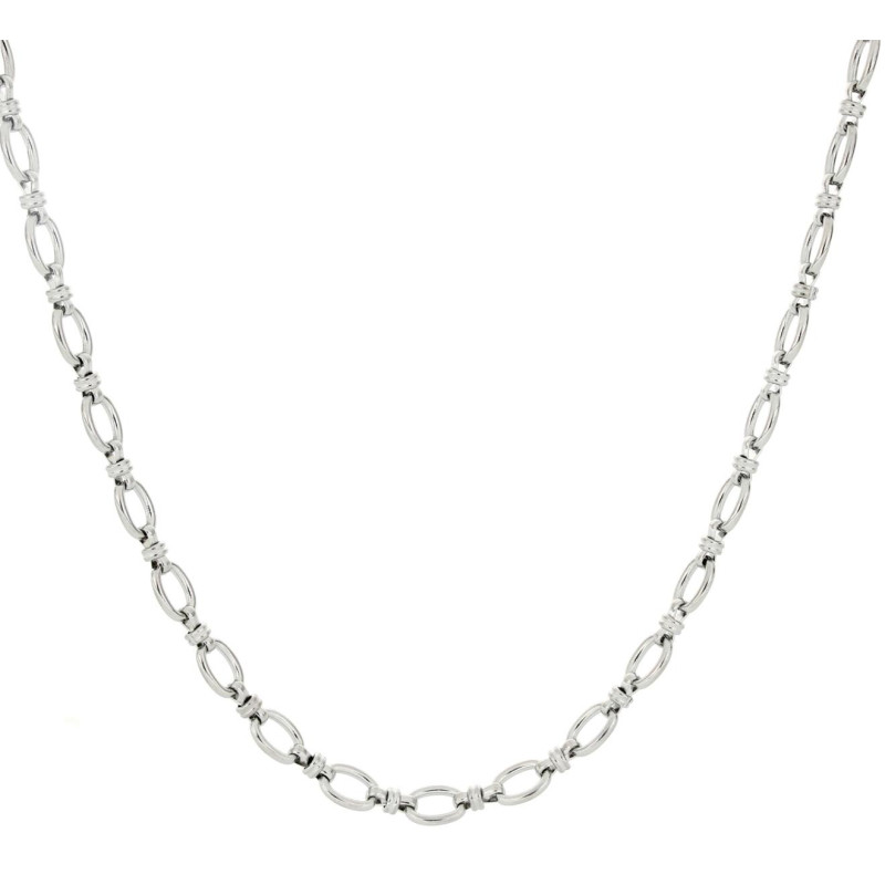 COLLANA CLIO CM 40+5  IN ACCIAIO
