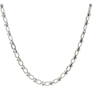 COLLANA CLIO CM 40+5  IN ACCIAIO