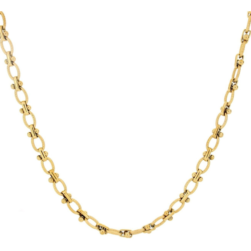 COLLANA CLIO CM 40+5  IN ACCIAIO