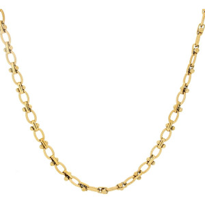 COLLANA CLIO CM 40+5  IN ACCIAIO