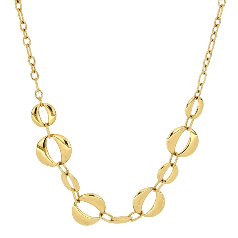 COLLANA CLIO CM 43+5  IN ACCIAIO