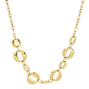 COLLANA CLIO CM 43+5  IN ACCIAIO