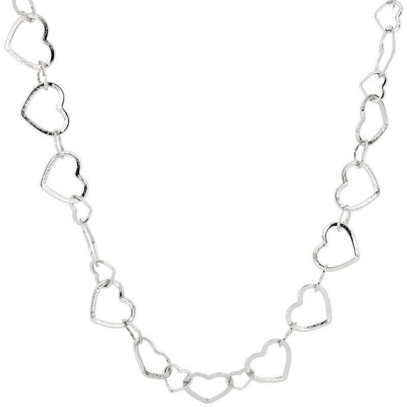 COLLANA CLIO CM 83+5  IN ACCIAIO